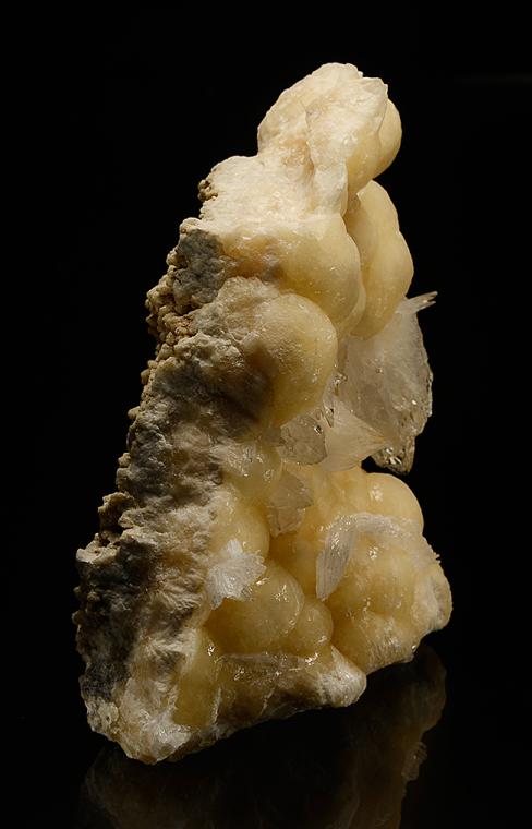 COLEMANITE on CALCITE